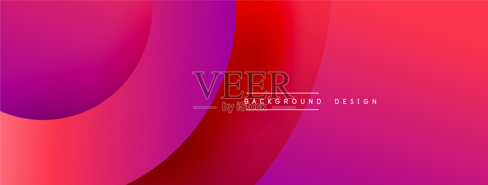 抽象交叠线和圆几何插画图片素材