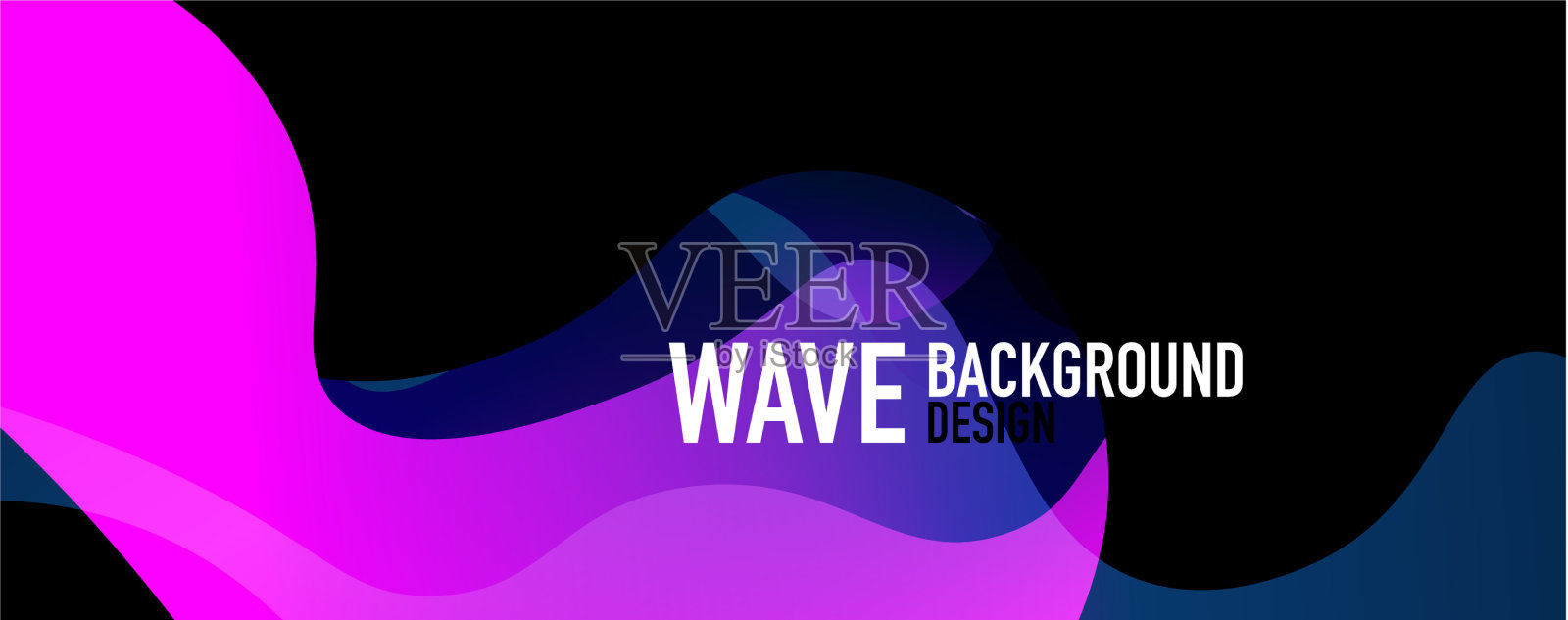 抽象背景-闪亮的流体梯度和插画图片素材