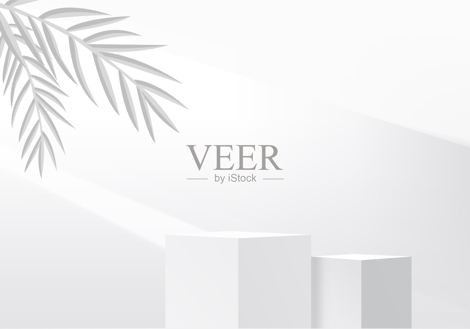 3d背景产品展示最小的讲台场景与几何平台。背景矢量3d与获奖者奖台。展示化妆品。舞台展示在基座上的现代工作室白色粉彩插画图片素材