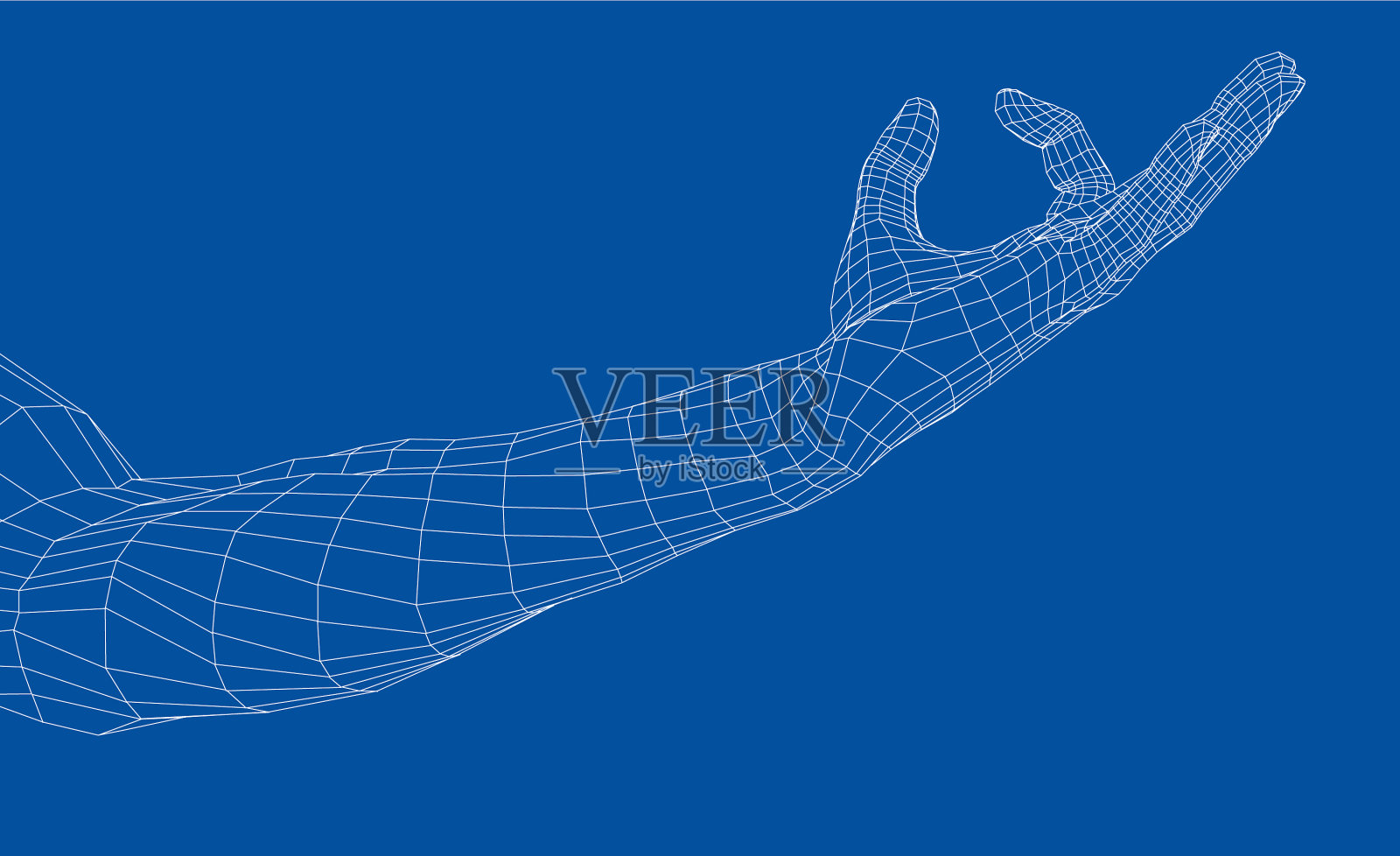 手拿一些细小或薄的物体插画图片素材