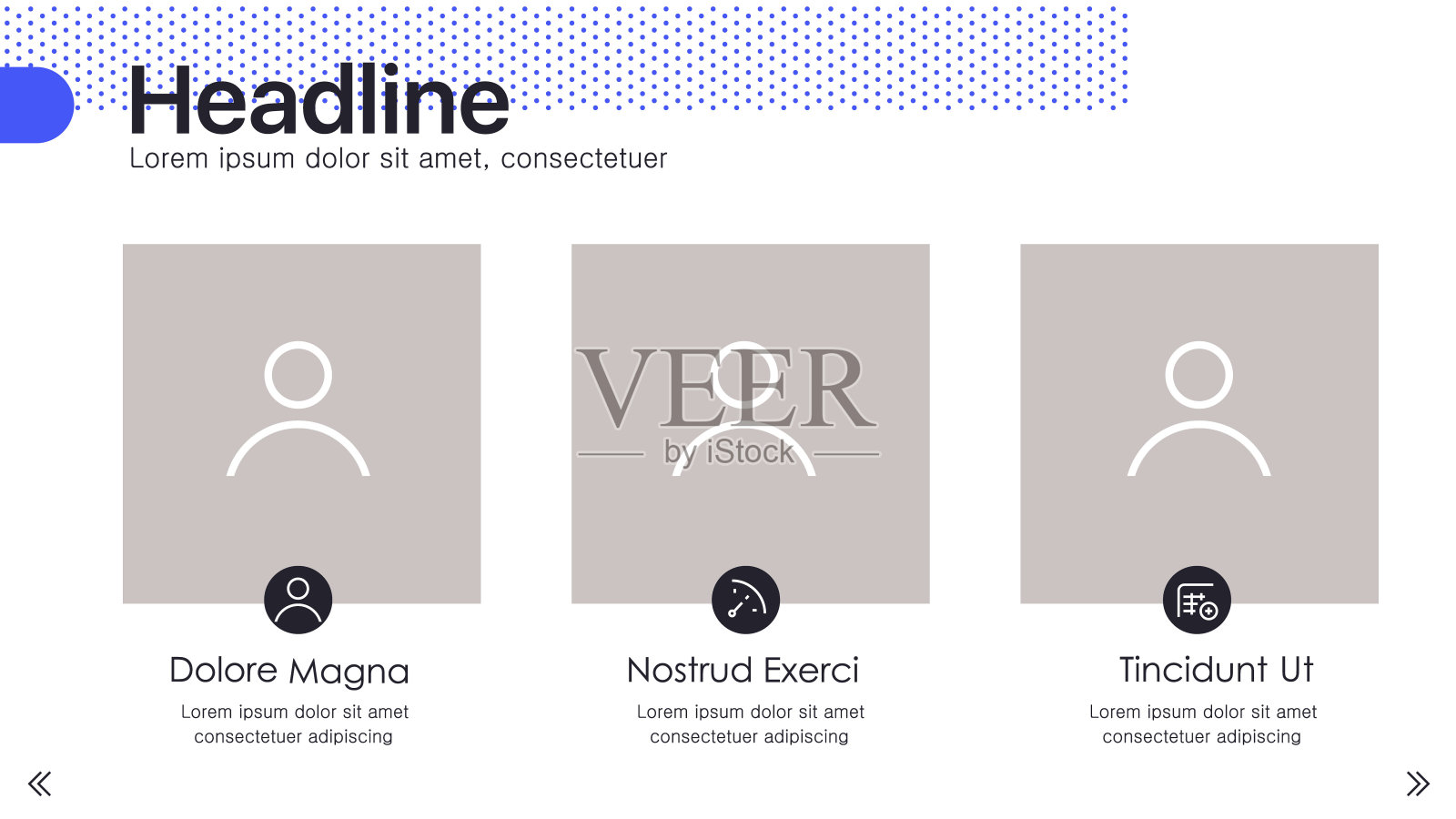 演示文稿幻灯片布局模板插画图片素材