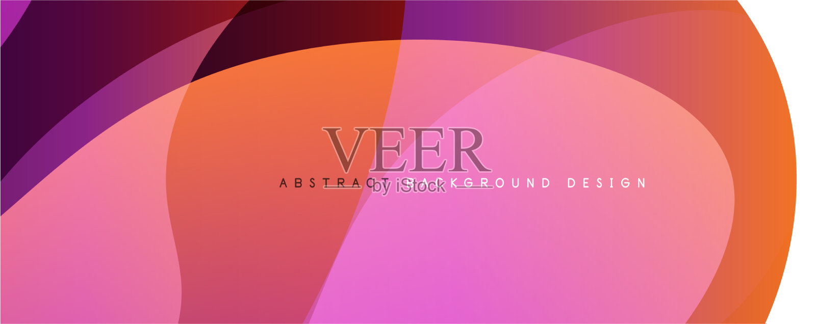 时尚简单的流体颜色梯度抽象插画图片素材