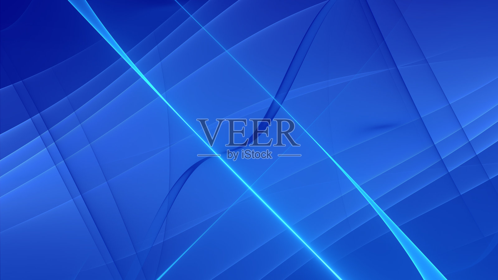 抽象背景4k蓝光暗波和线条插画图片素材