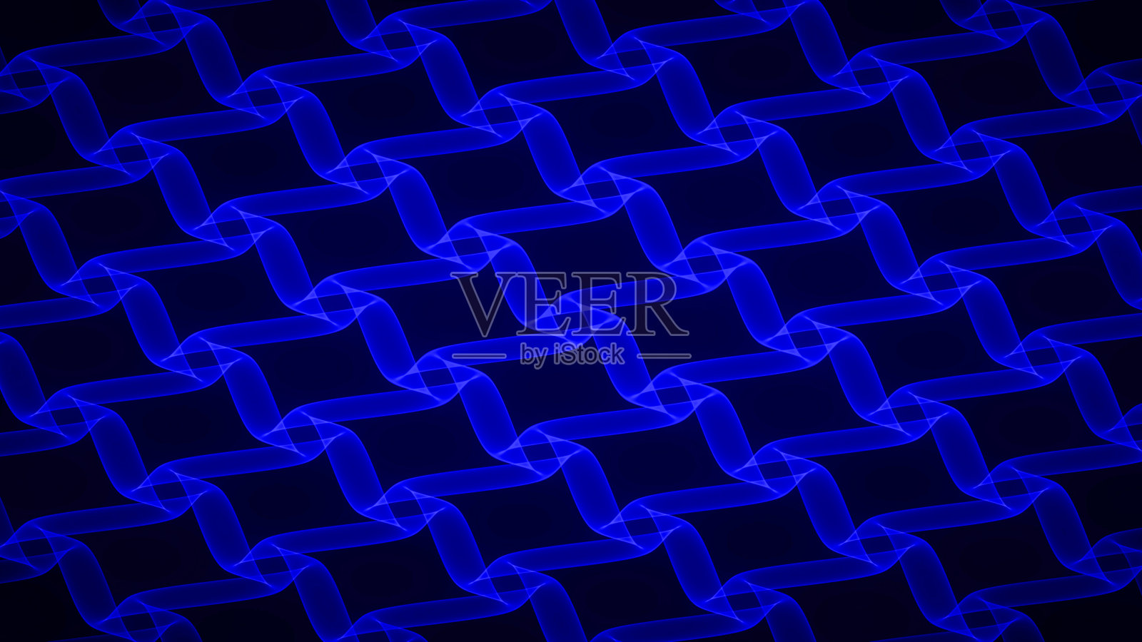 抽象背景4k蓝色、浅黑色、波浪和线条图案插画图片素材