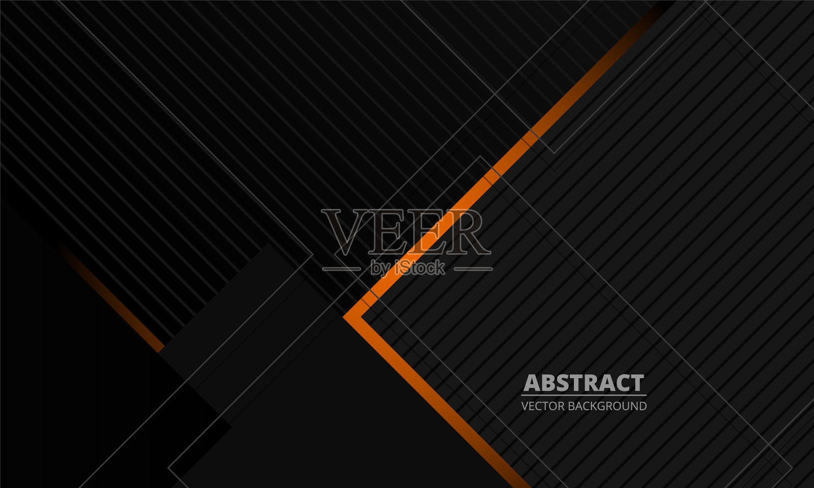 深灰色高雅的商业企业抽象插画图片素材