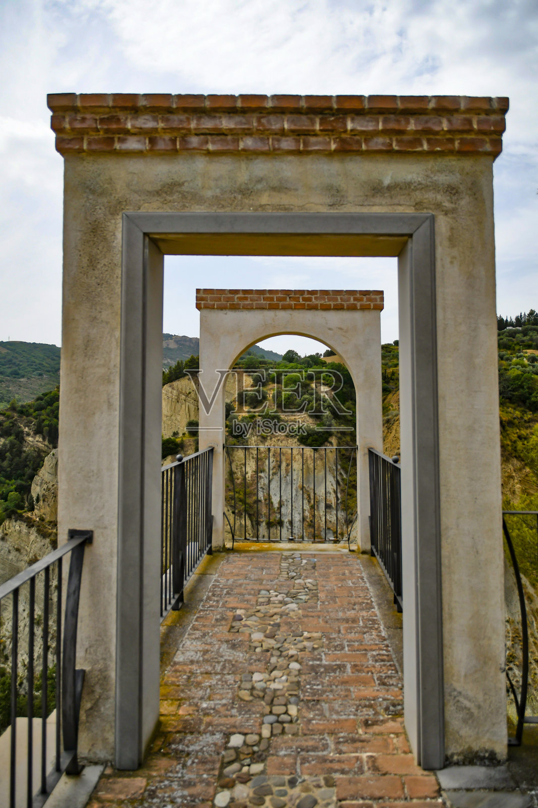 阿利亚诺村位于意大利巴利卡塔地区。照片摄影图片