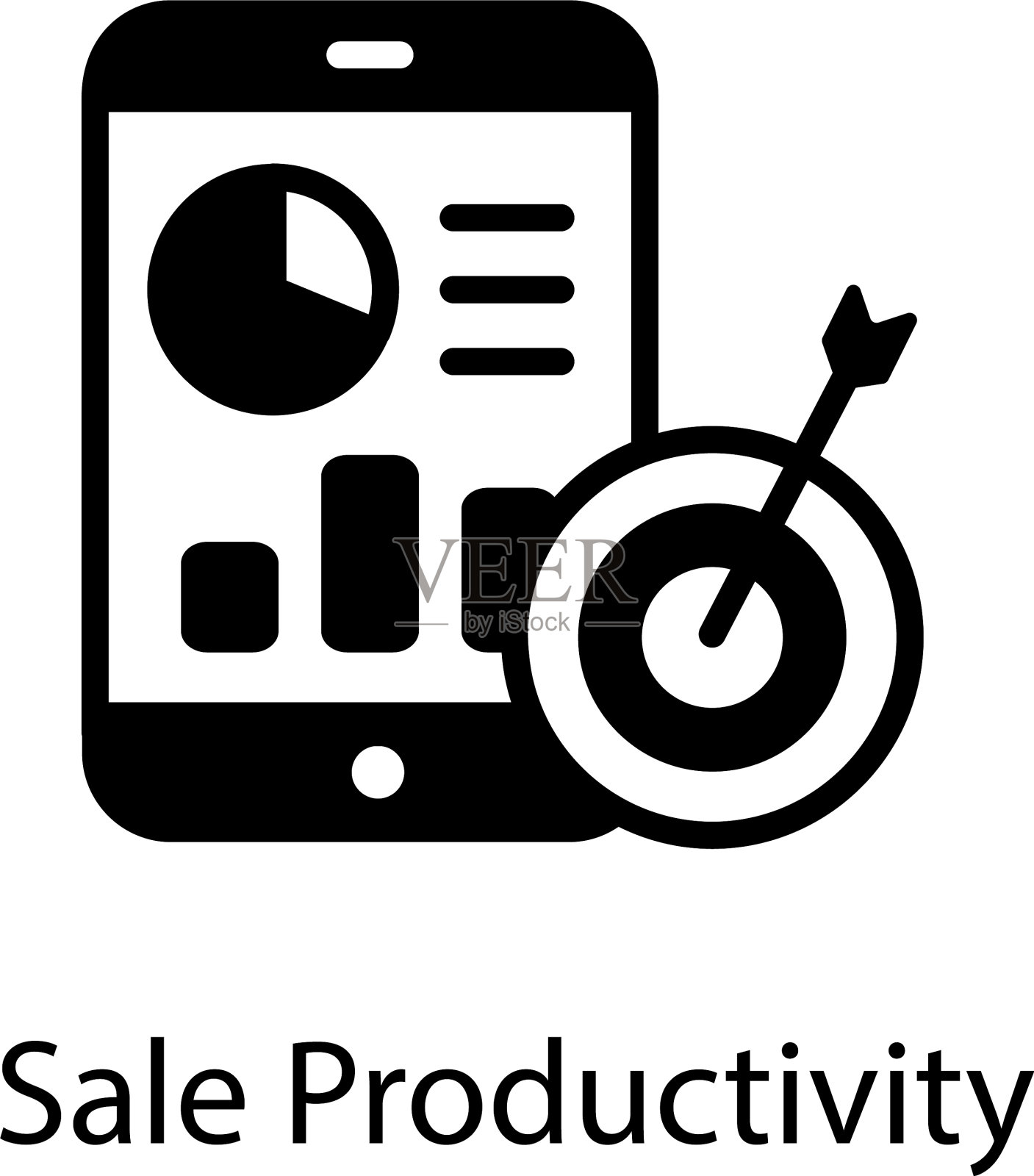 销售生产力插画图片素材