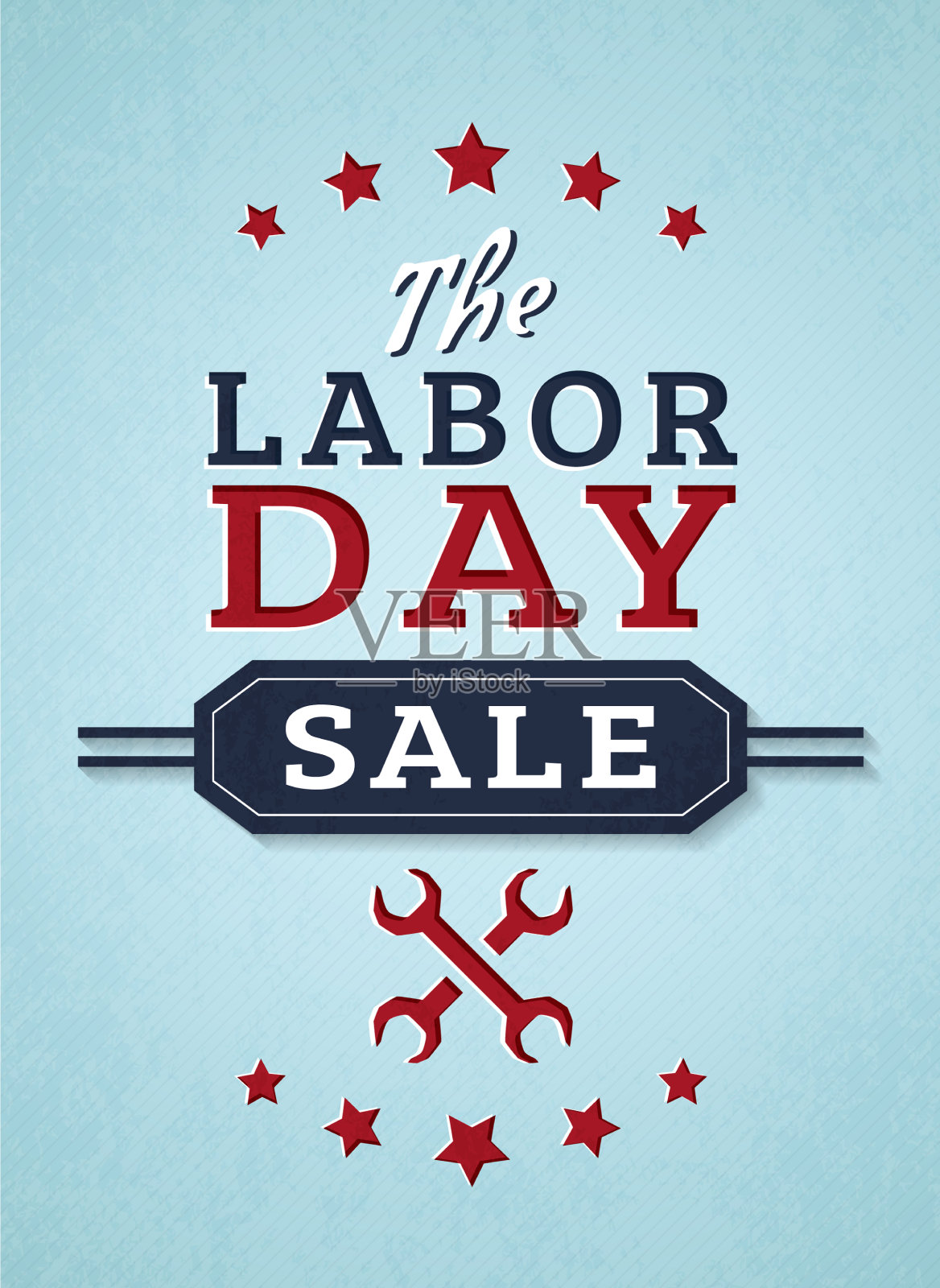 劳动节促销横幅设计元素图片