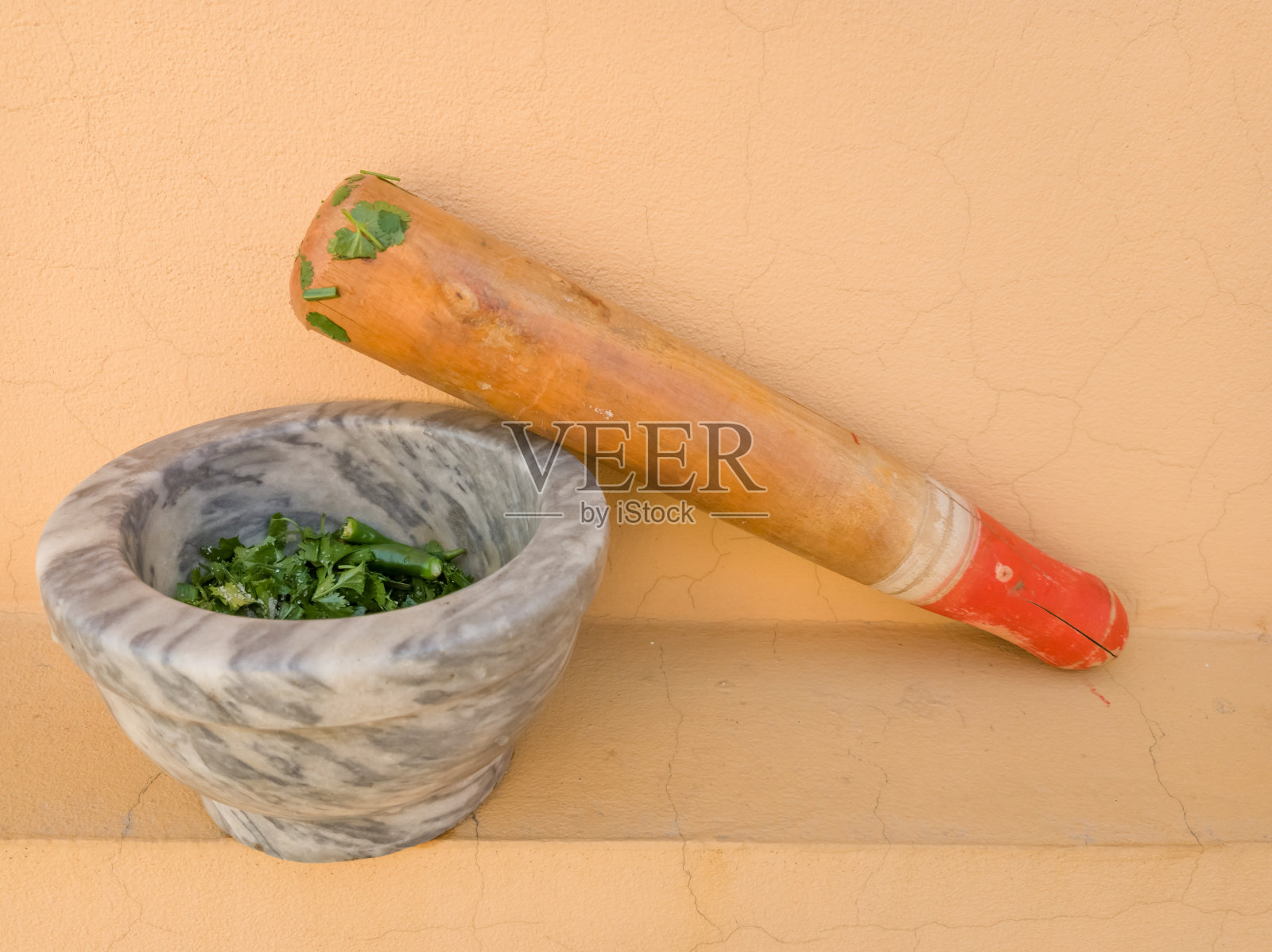 一种叫做chatni或chutney的酱。巴基斯坦的传统食品。照片摄影图片