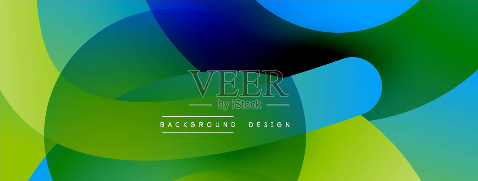 抽象交叠线和圆几何插画图片素材