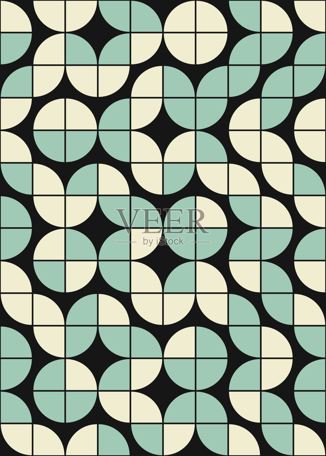 抽象几何图形生成计算艺术插图插画图片素材