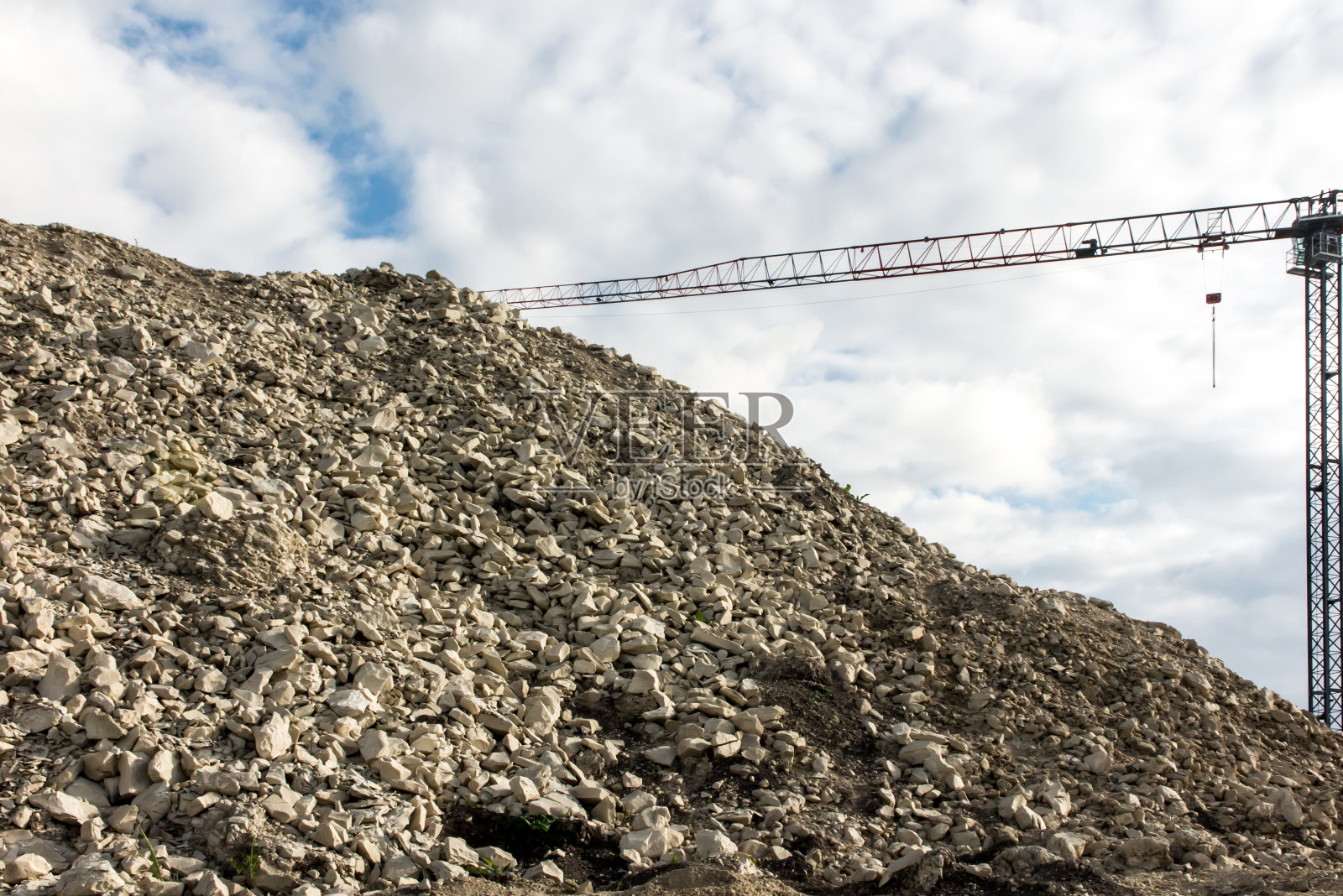 一堆白垩岩照片摄影图片