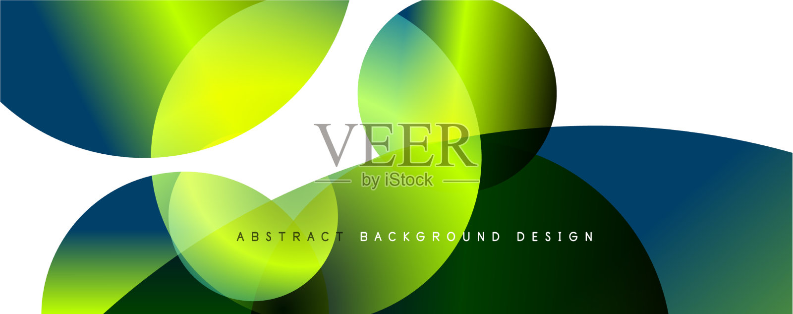 时尚简单的流体颜色梯度抽象插画图片素材