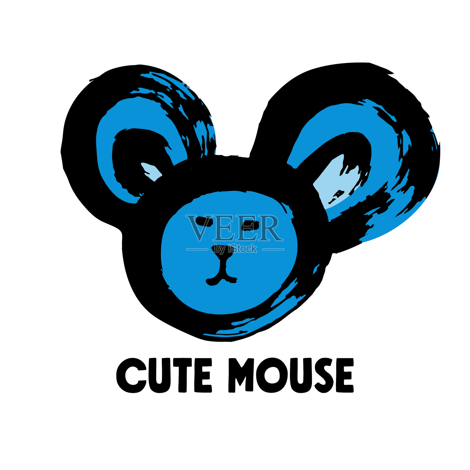 涂鸦垃圾风格图标装饰元素插画图片素材