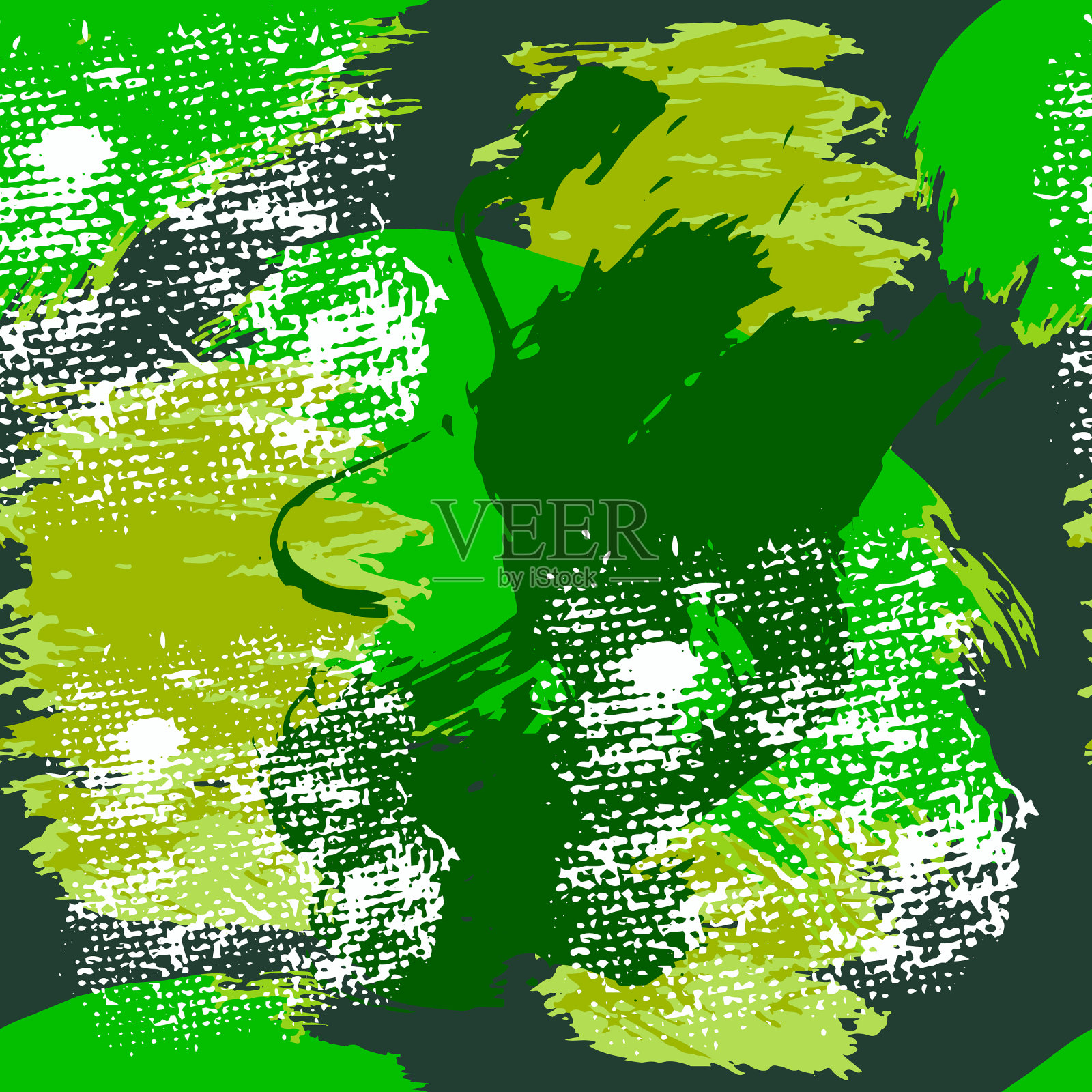 抽象创意无缝图案插画图片素材
