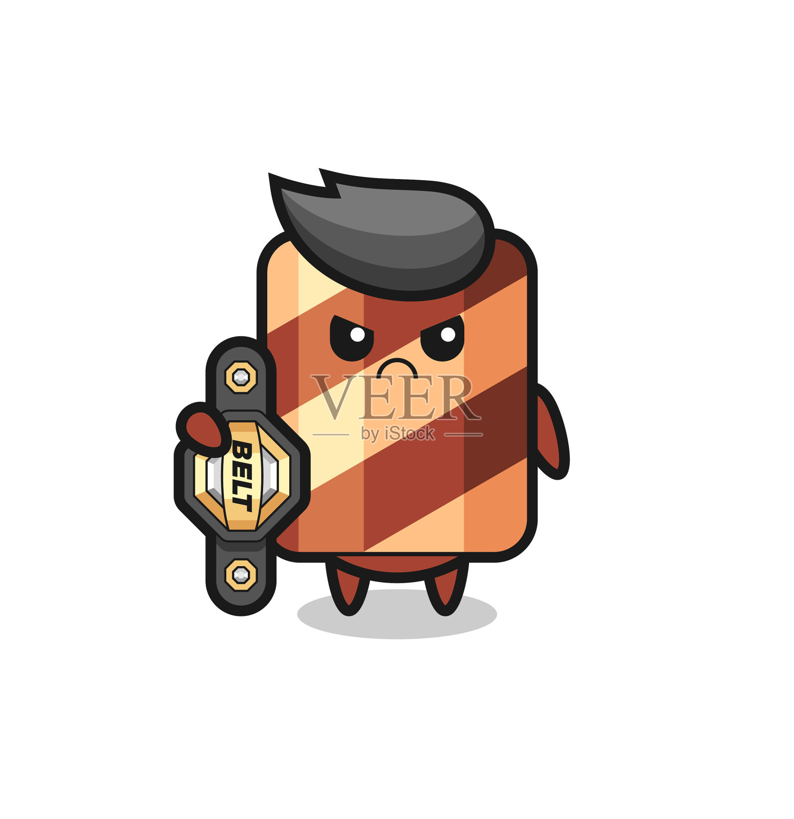 福娃卷吉祥物角色作为综合格斗选手与设计元素图片