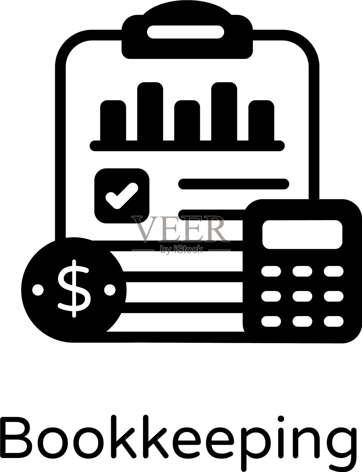 记账插画图片素材