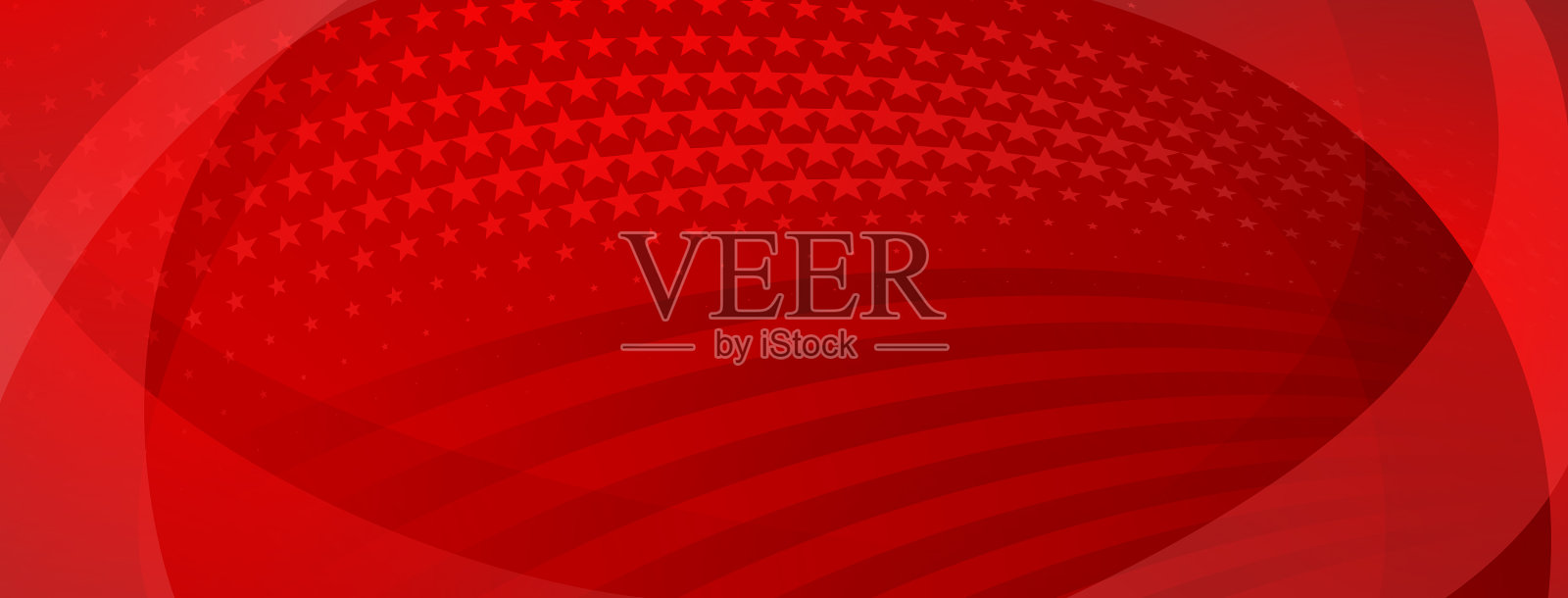 美国独立日的抽象背景插画图片素材