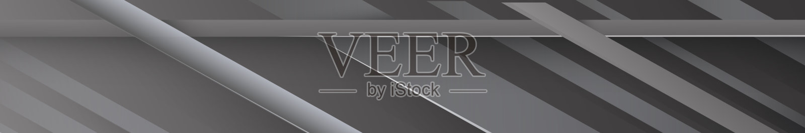 抽象的暗线背景与辉光和阴影-矢量插画图片素材