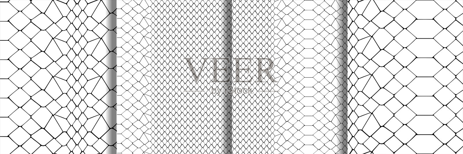 圣诞鹿和冬天的轮廓着色页插画图片素材