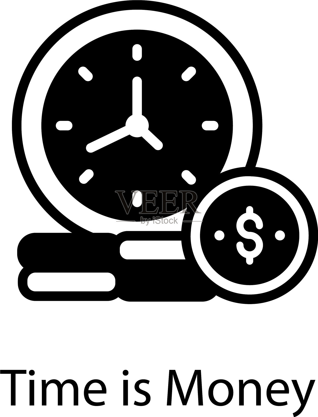 时间就是金钱图标素材