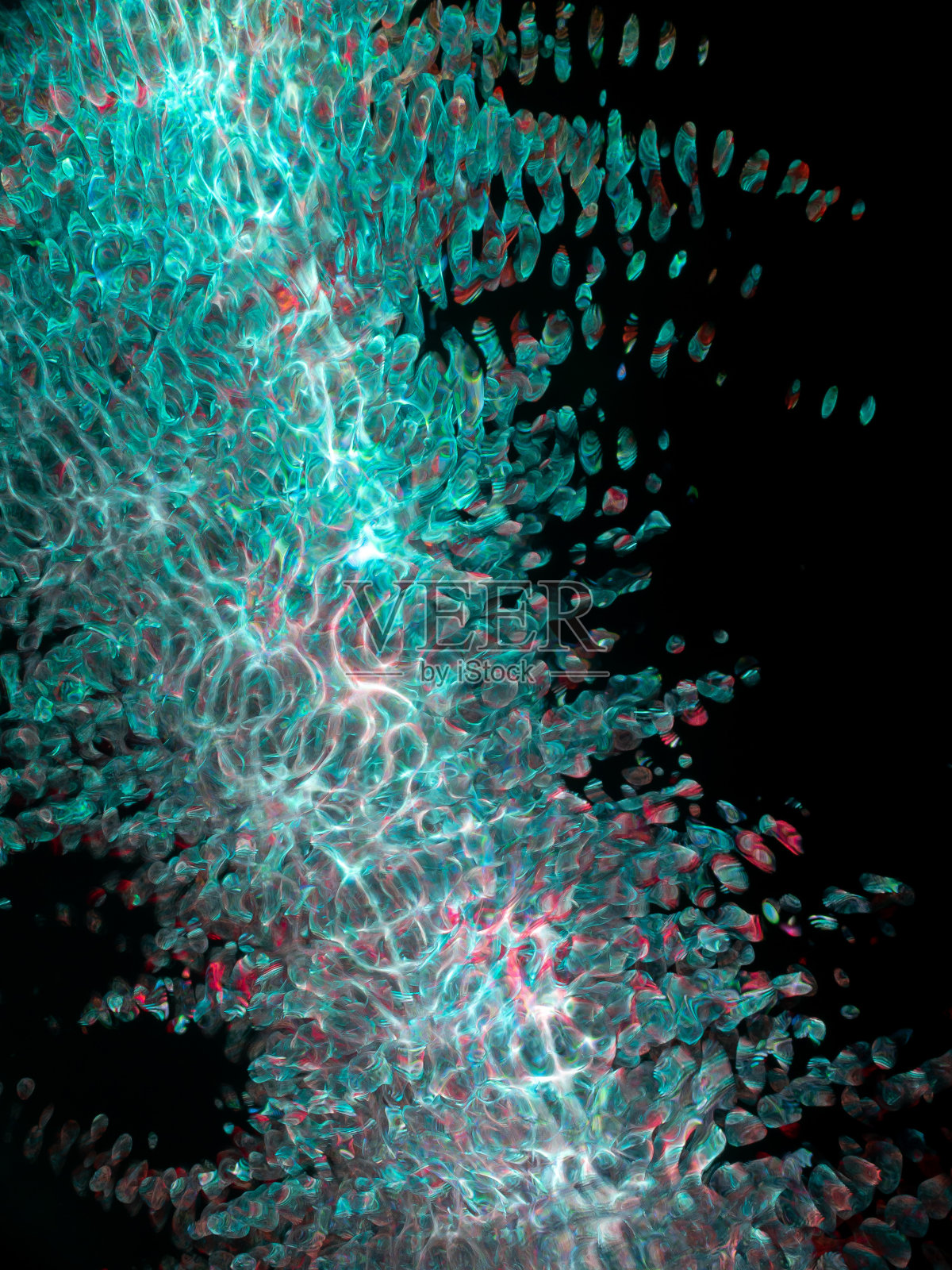 色彩丰富的抽象图案作为背景插画图片素材