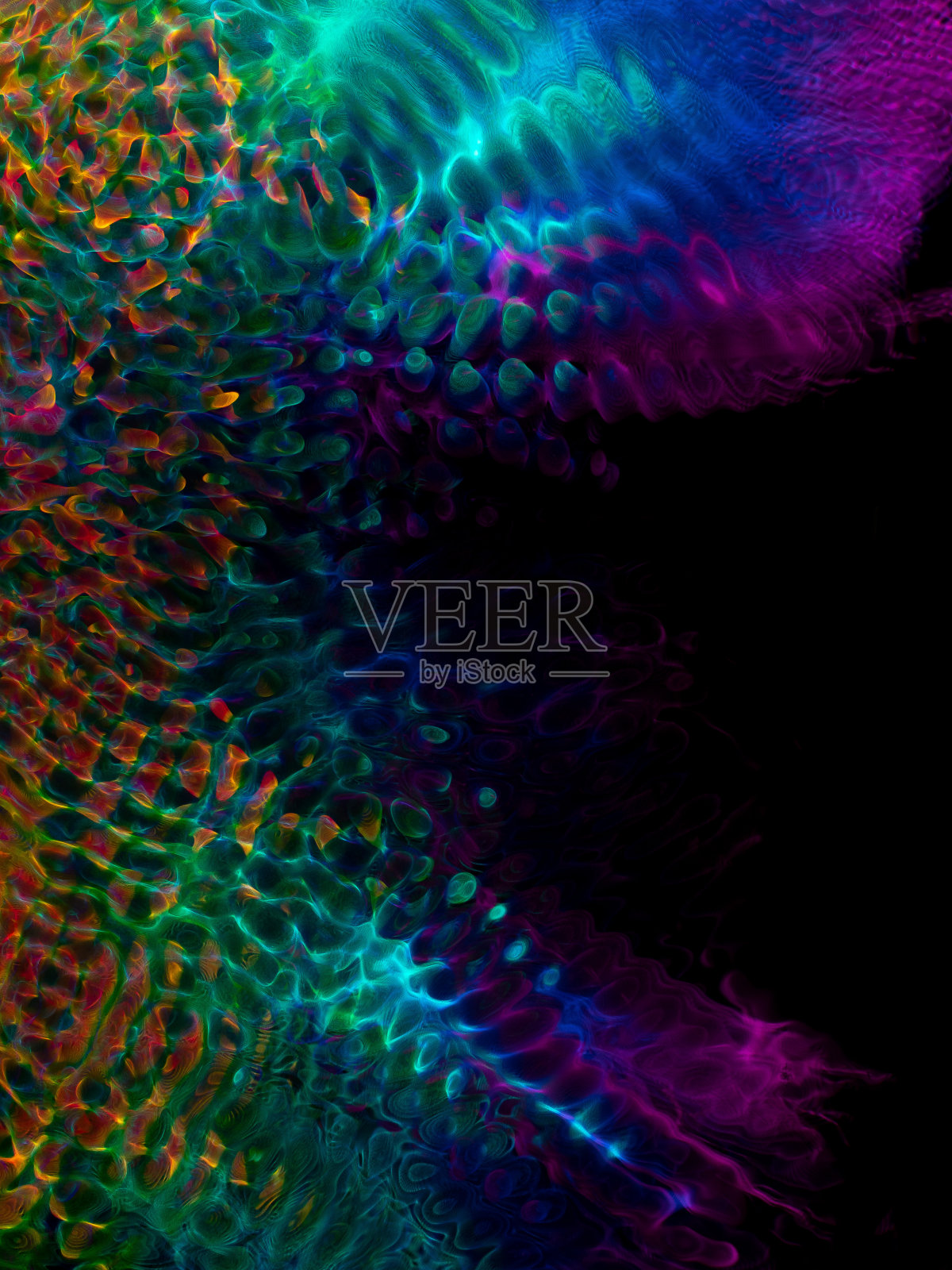 色彩丰富的抽象图案作为背景插画图片素材