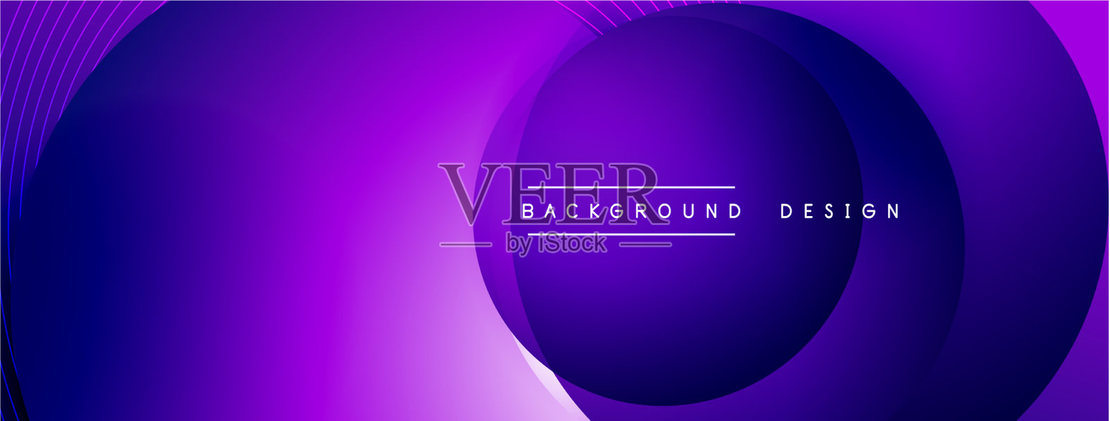 带有阴影的渐变圆形技术插画图片素材