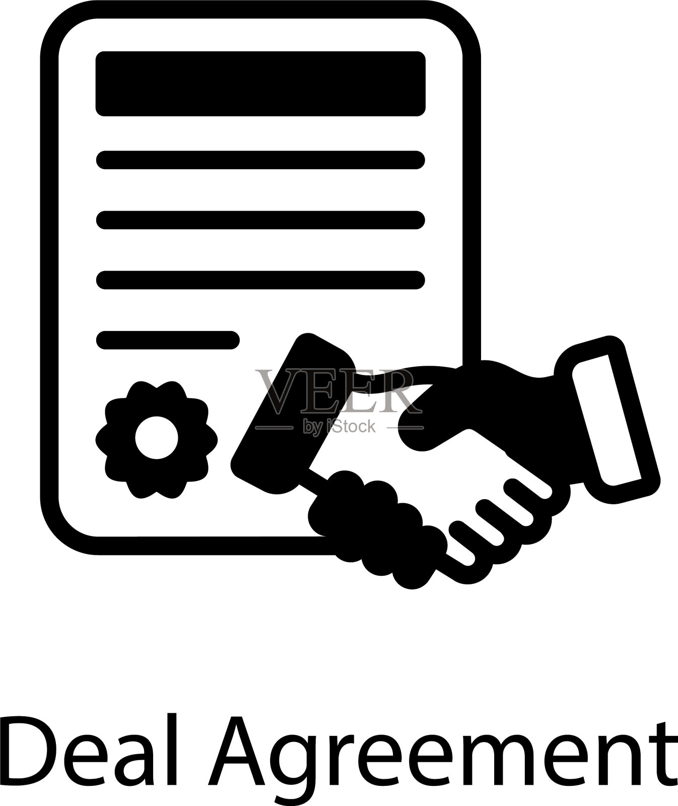 交易协议插画图片素材