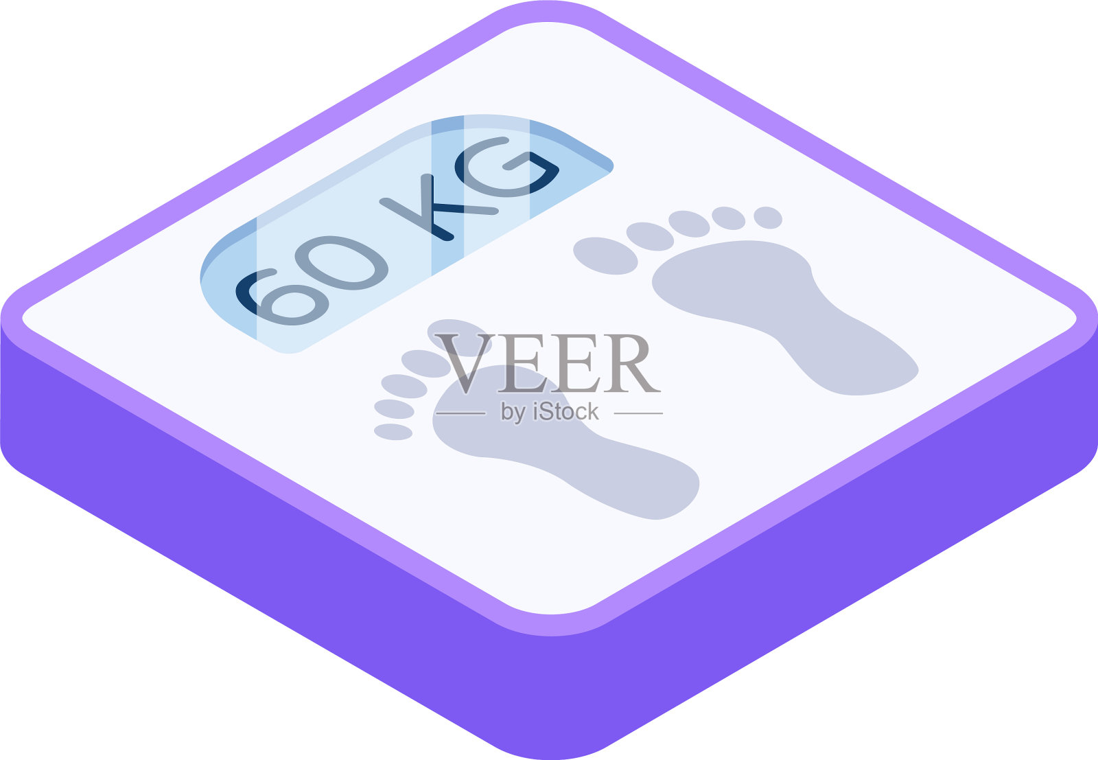 体重机插画图片素材