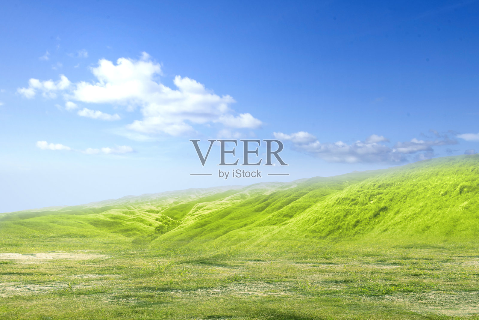 草地场照片摄影图片