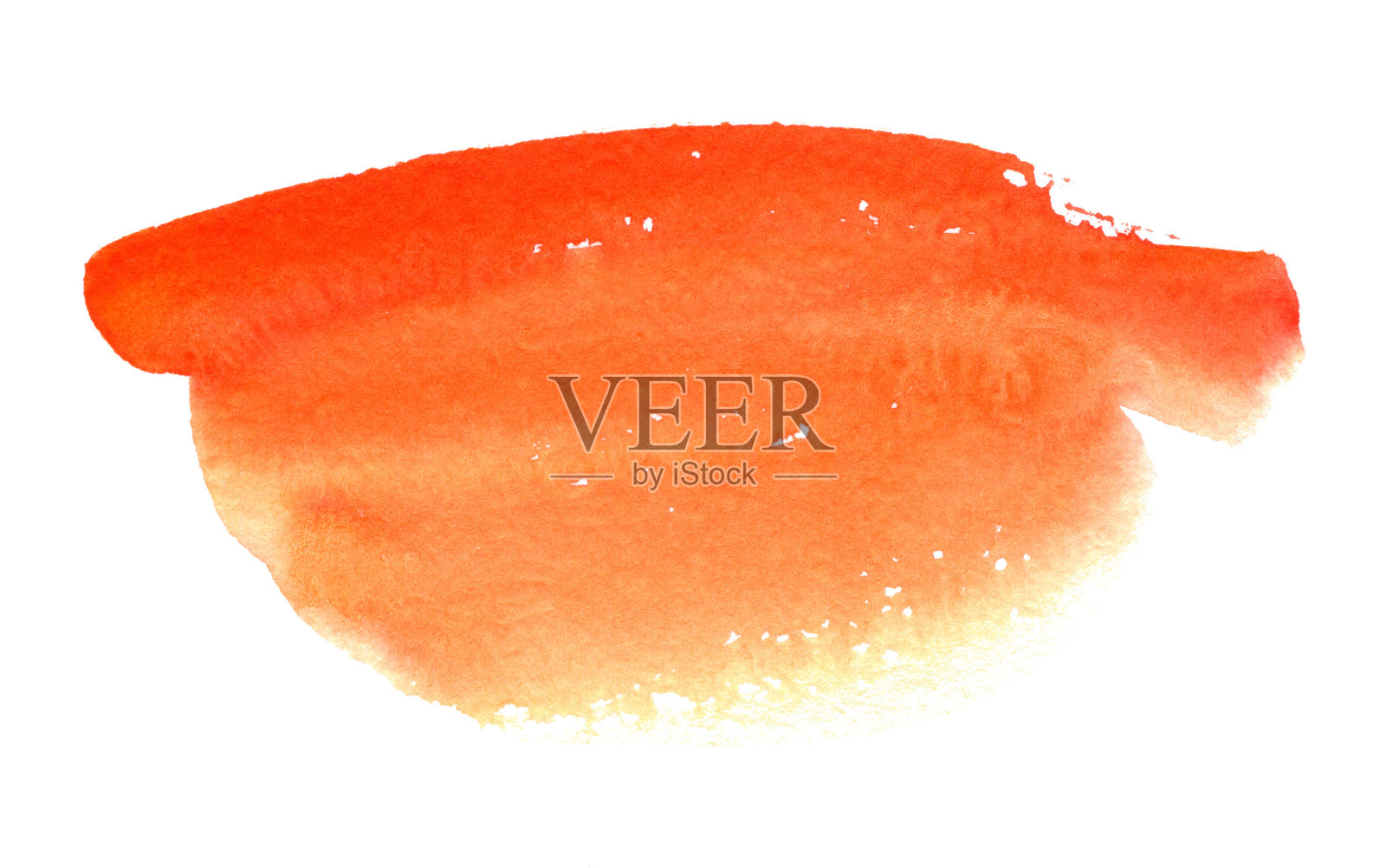 抽象的红色和黄色水彩纸纹理插图的垃圾设计，古董卡，模板。水彩秋天剪纸艺术照片摄影图片