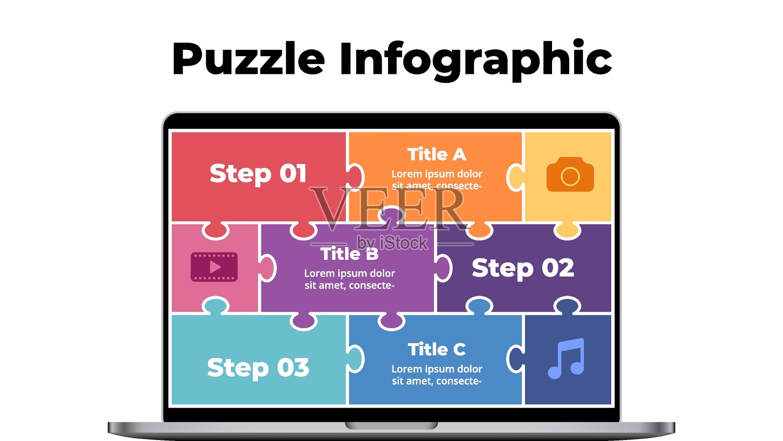 商业计划图标插画图片素材