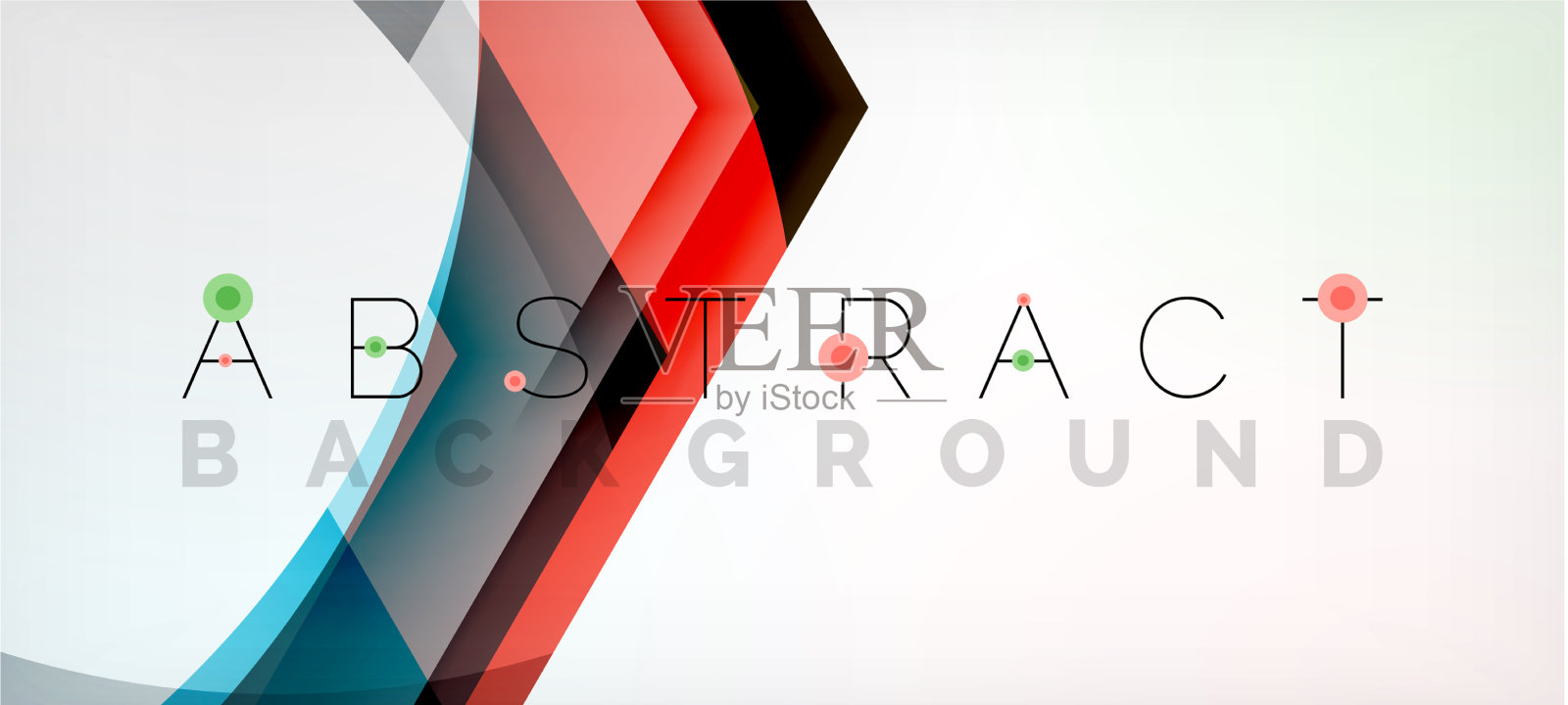 透明六边形几何形状抽象插画图片素材