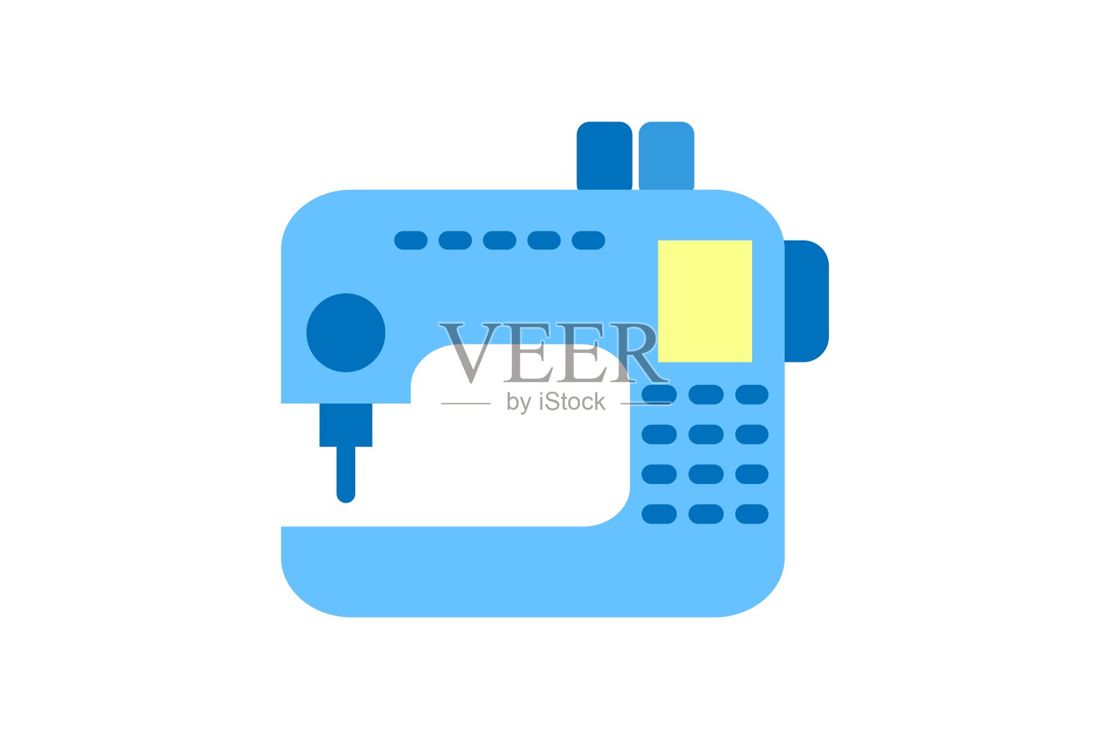 家电图标，缝纫机图标素材