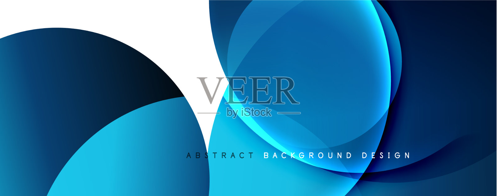 时尚简单的流体颜色梯度抽象插画图片素材