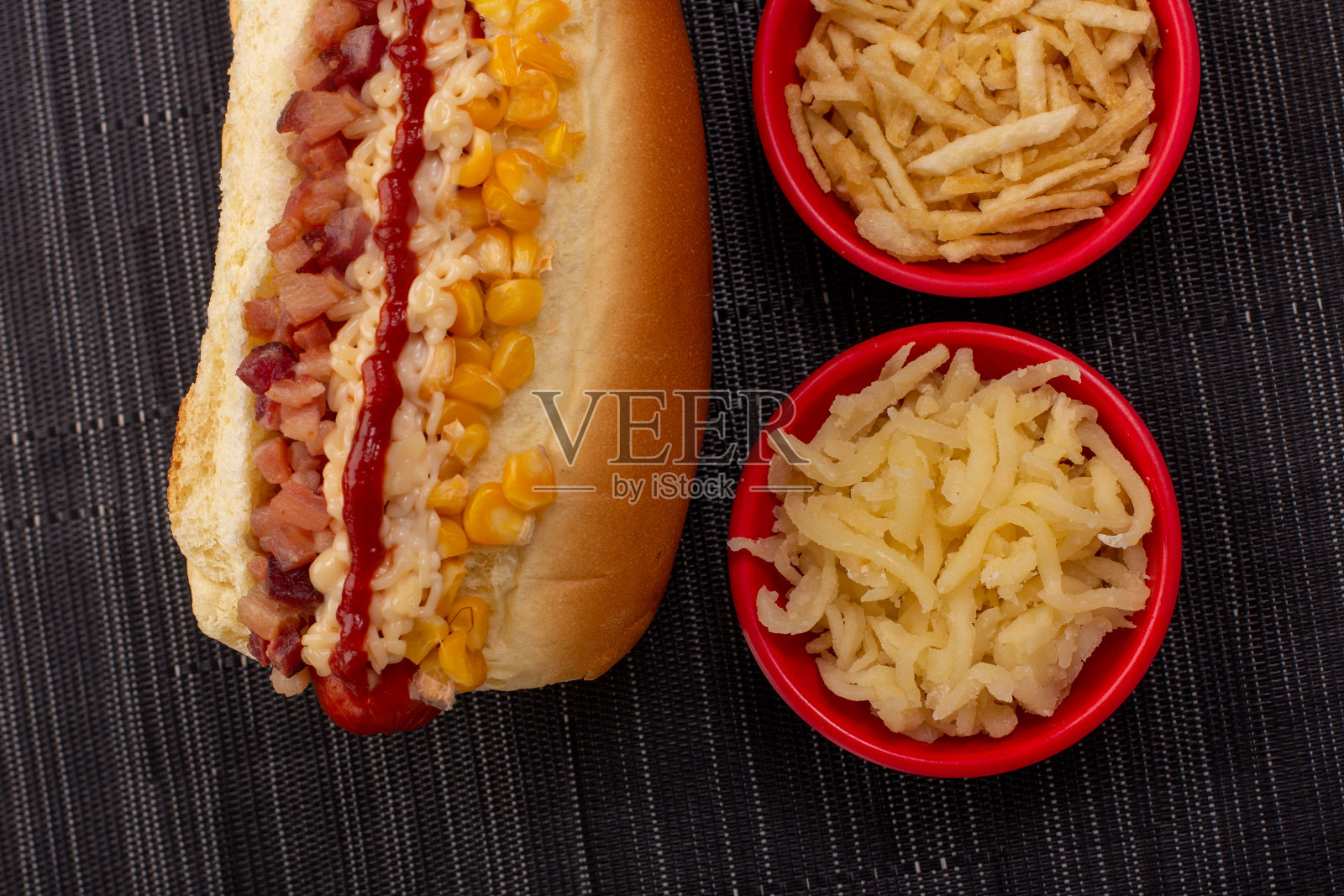 热狗照片摄影图片