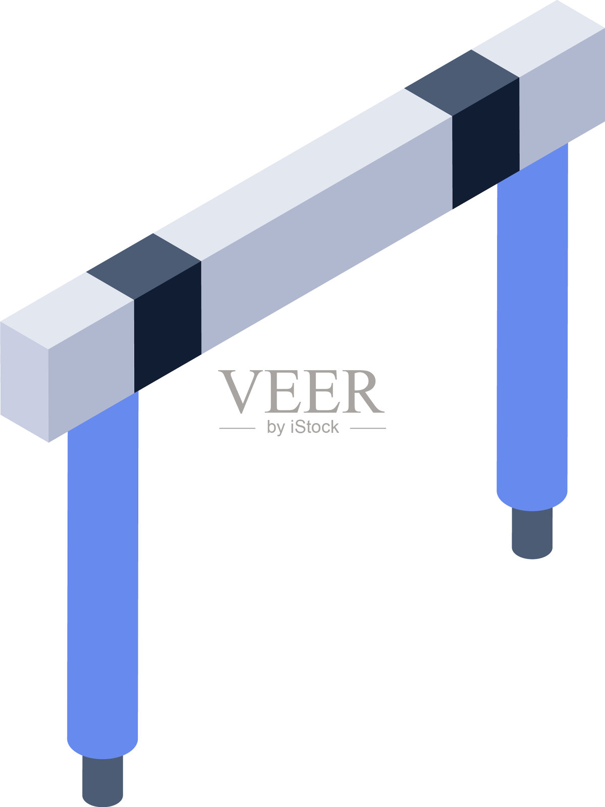 种族的障碍插画图片素材