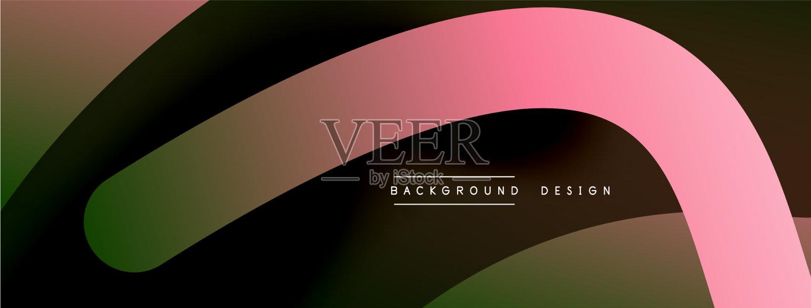 抽象交叠线和圆几何插画图片素材