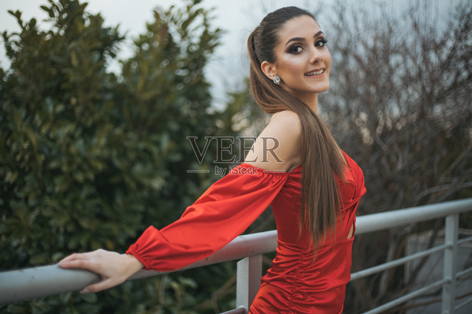 时装模特照片摄影图片