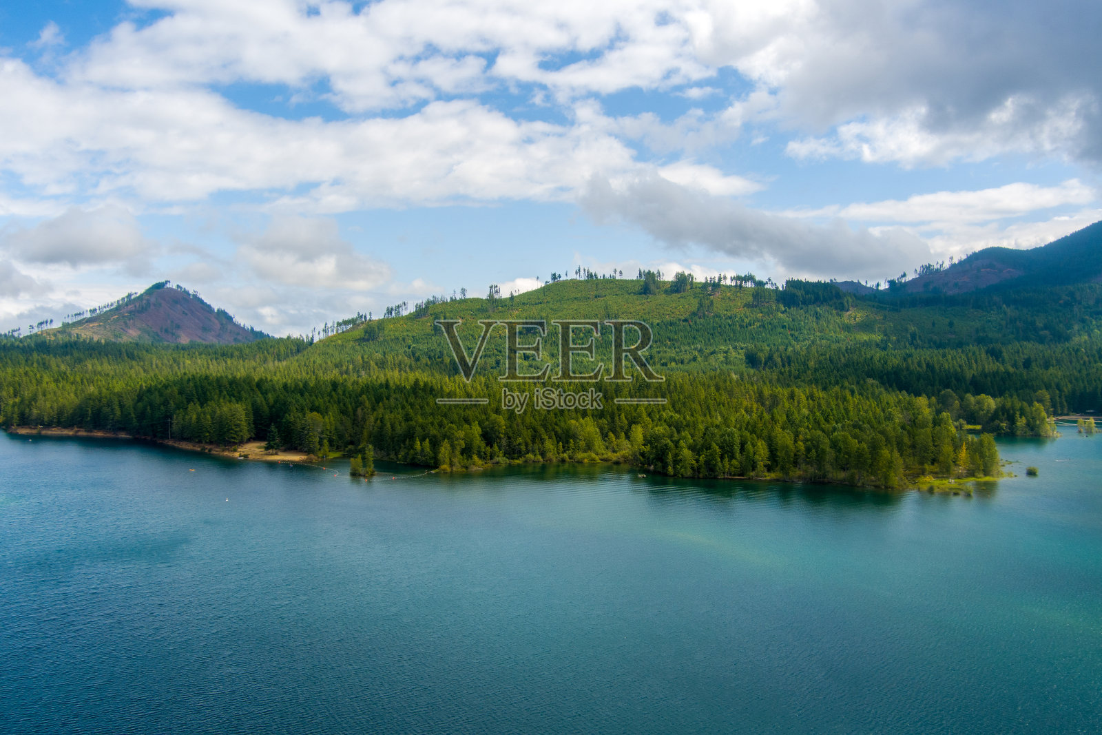 Cushman湖照片摄影图片