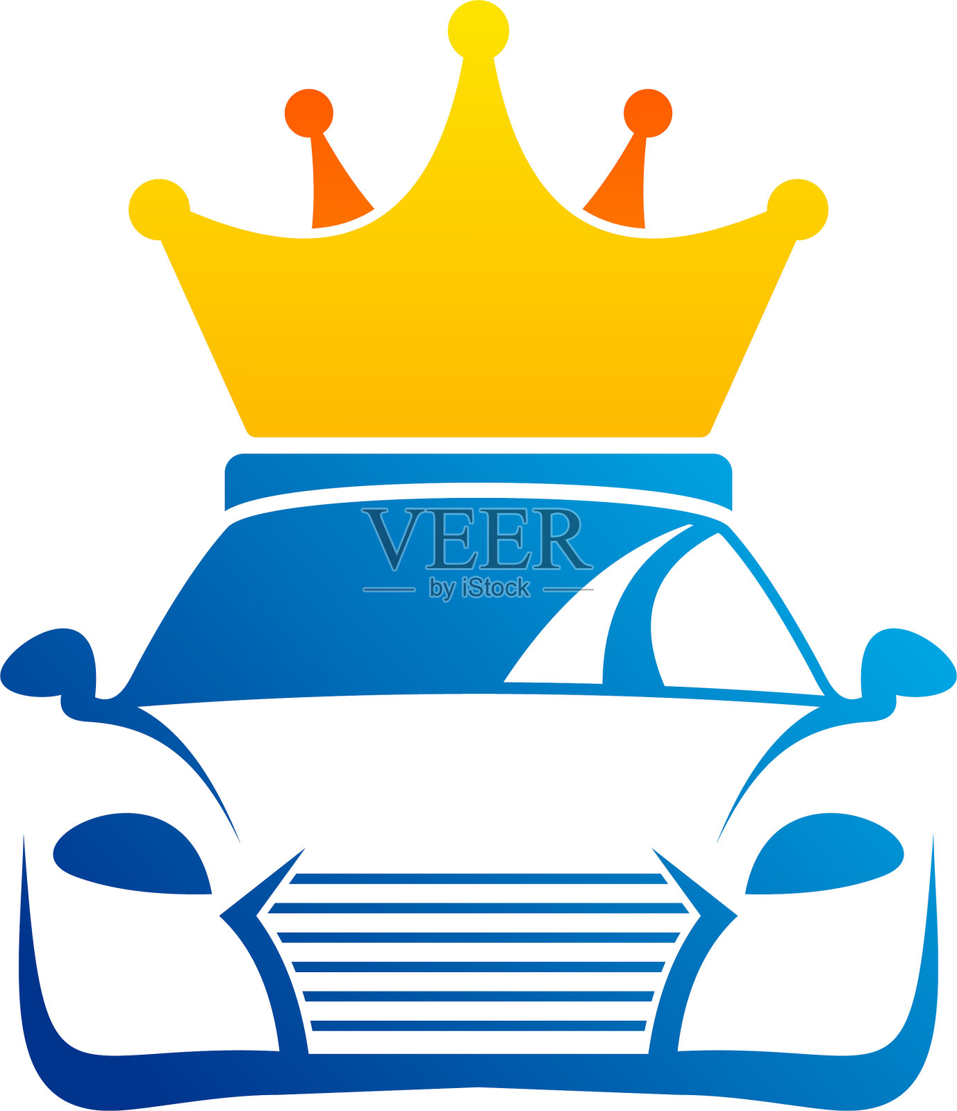 皇冠汽车标志模板创意汽车标志设计设计元素图片