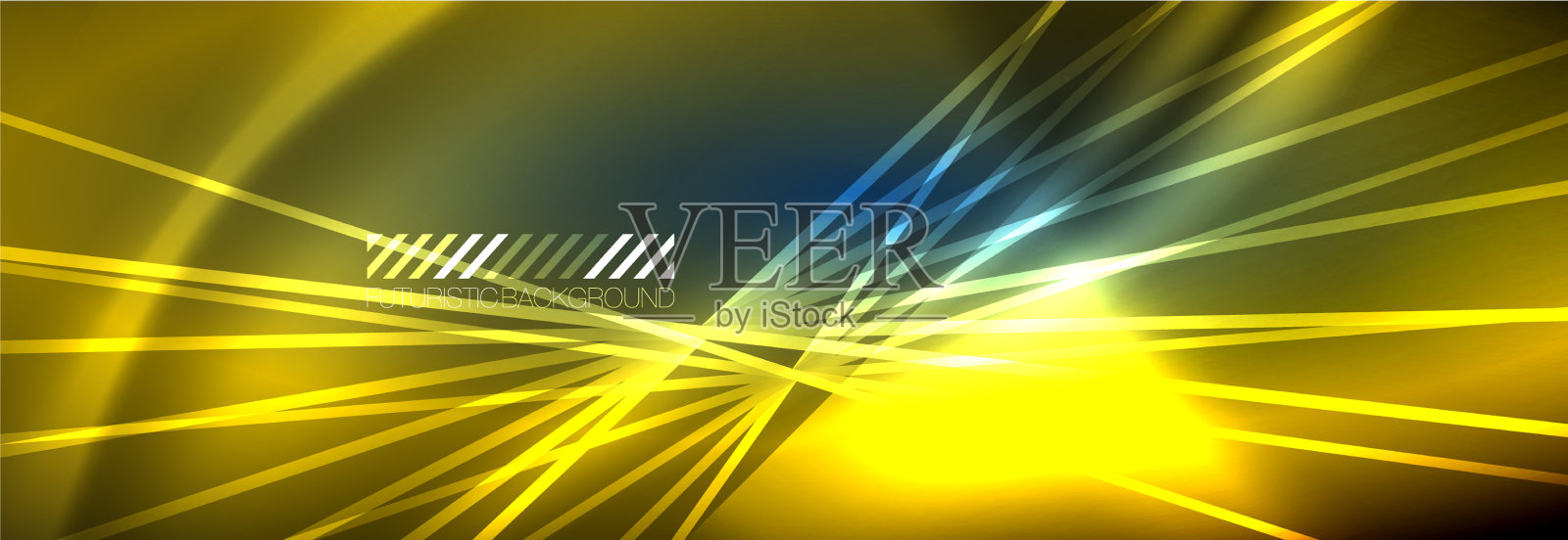 霓虹灯动态光束抽象壁纸插画图片素材