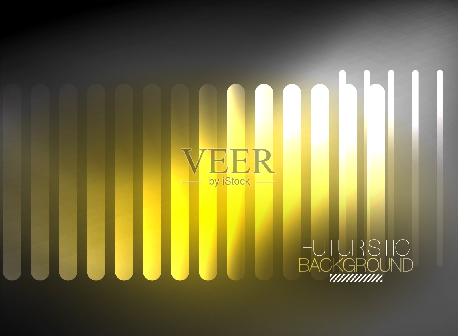 明亮的霓虹灯色彩技术抽象背景插画图片素材