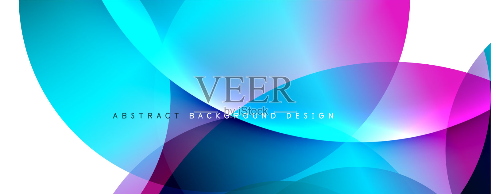 时尚简单的流体颜色梯度抽象插画图片素材