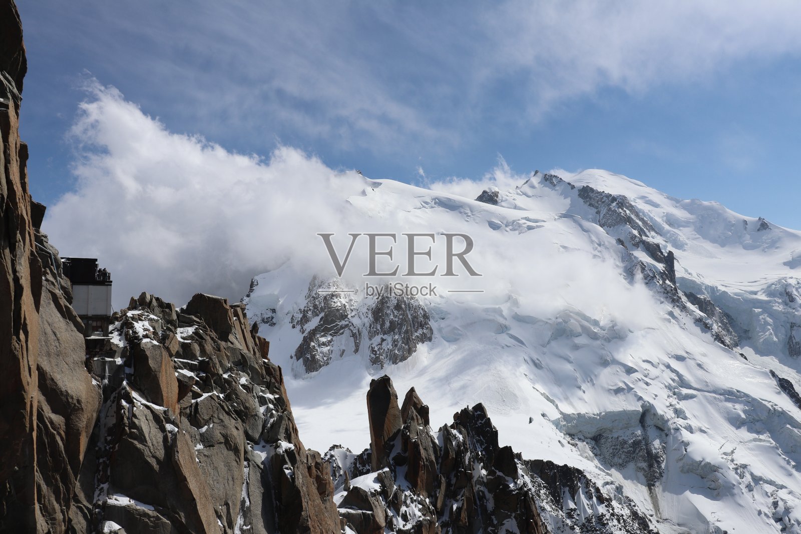 群山环抱，峰峦纵横照片摄影图片