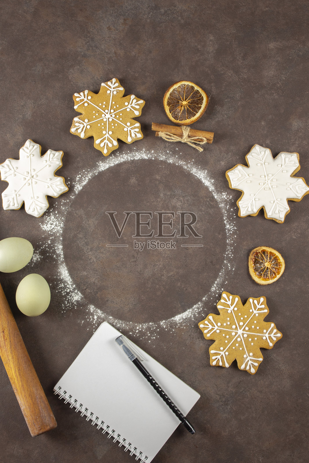 饼干。背景纹理。煎饼作为背景。从以上观点。本空间照片摄影图片