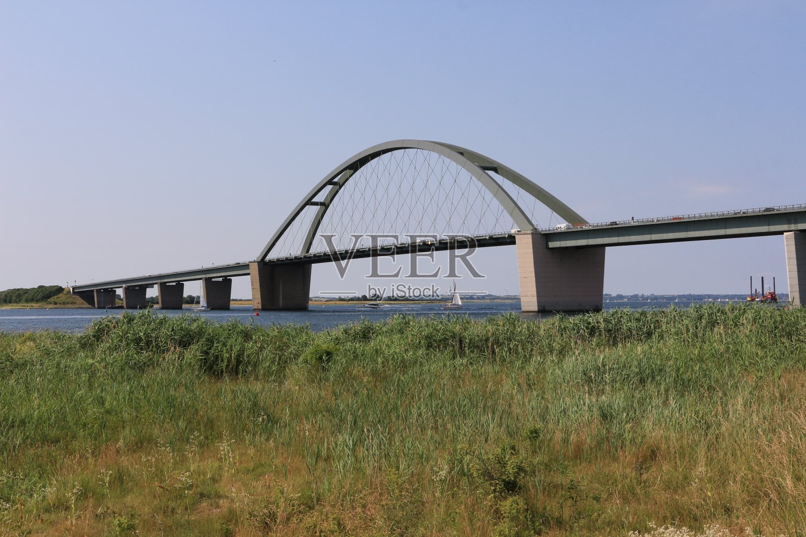 夏天在波罗的海的费马恩岛照片摄影图片