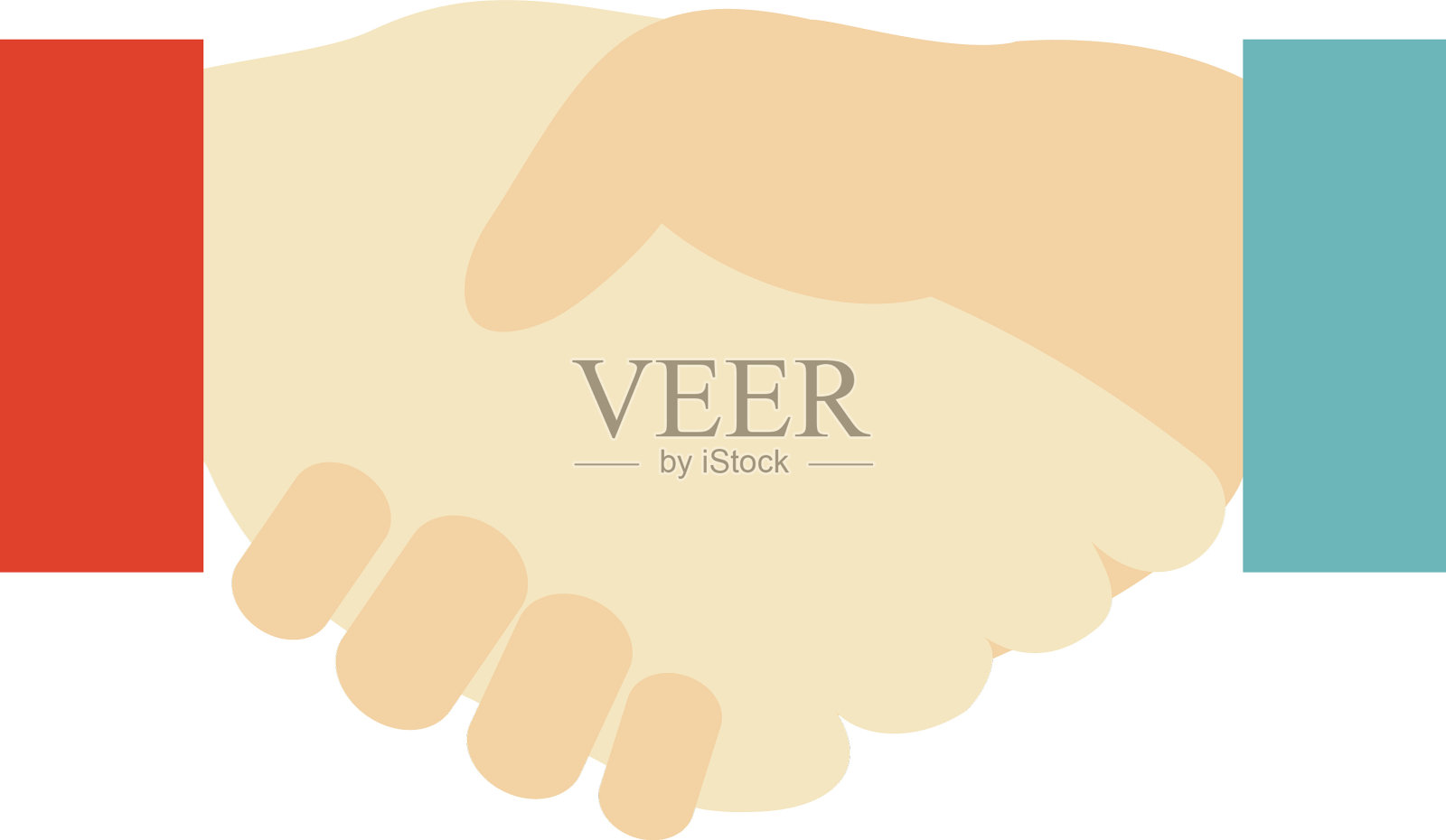 业务握手图标设计元素图片