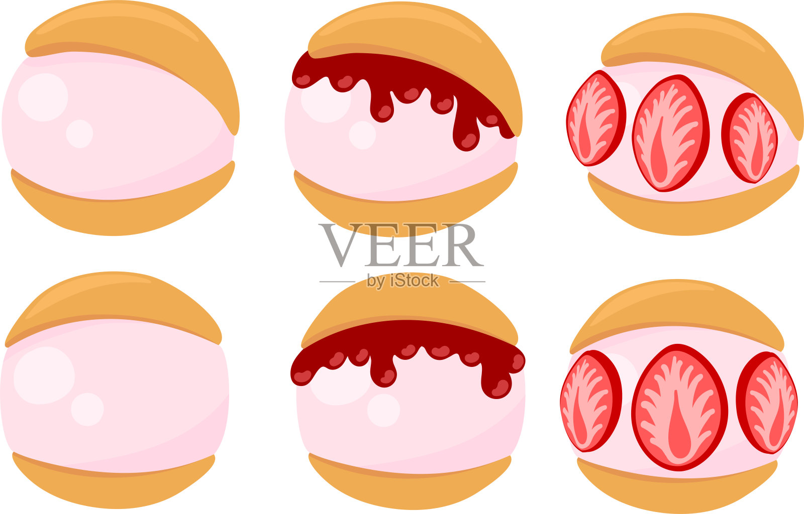 maritozzo可爱的图标设计元素图片